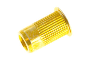 NB00110ADD - M6-1.0x17.27 KNURLD OPEN END FLT RND THD INSRT(AL SE
