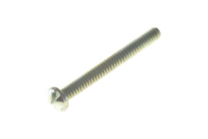SM02807ADD - #4-40x1.00 SLTD RND HD M/SSTL ZN&CL W/SEAL 500 HR SS
