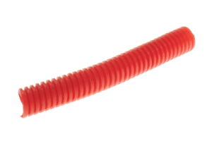 TU00054ARE - M15(size) CONVOLUTED TUBING, NYLON, RED
