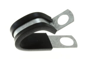 CC00741ADD - 1/2(D)x.406(HL) 2HS CUSH  CLMP STL ZN6A