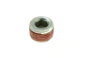 PA00645ADD - 1/8-27 INT HEX PIPE PLUG  DRYSL STL ZN6A