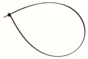 TA00299ADD - 7.6(W)x760(L) CBL STRP    PA66 BLK