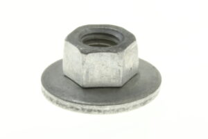 NI00027ADD - M8x1.25 HEX KEPS NUT CON  WSH PC9 TIN ZN