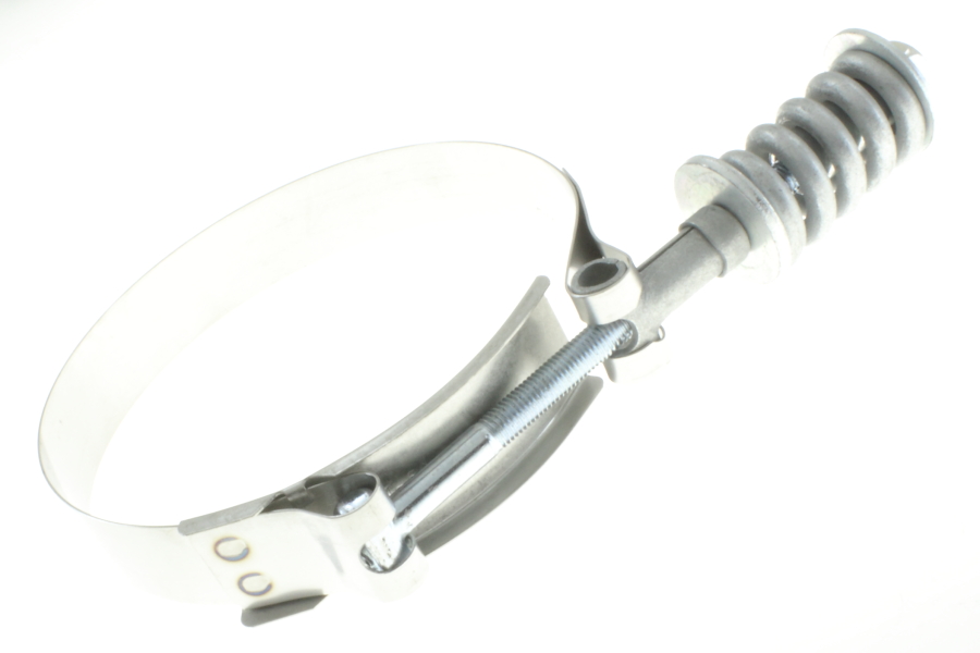 CT00274ADD - 4"(D) T-BOLT HOSE CLMP STL ZNYL DICR CT00274ADD - 4"(D) T-BOLT HOSE CLMP STL ZNYL DICR