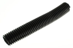 TU00323ADD - 22mm CONVOLUTED TUBE      BK/GY NYL SLIT